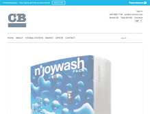 Tablet Screenshot of cb-services.com